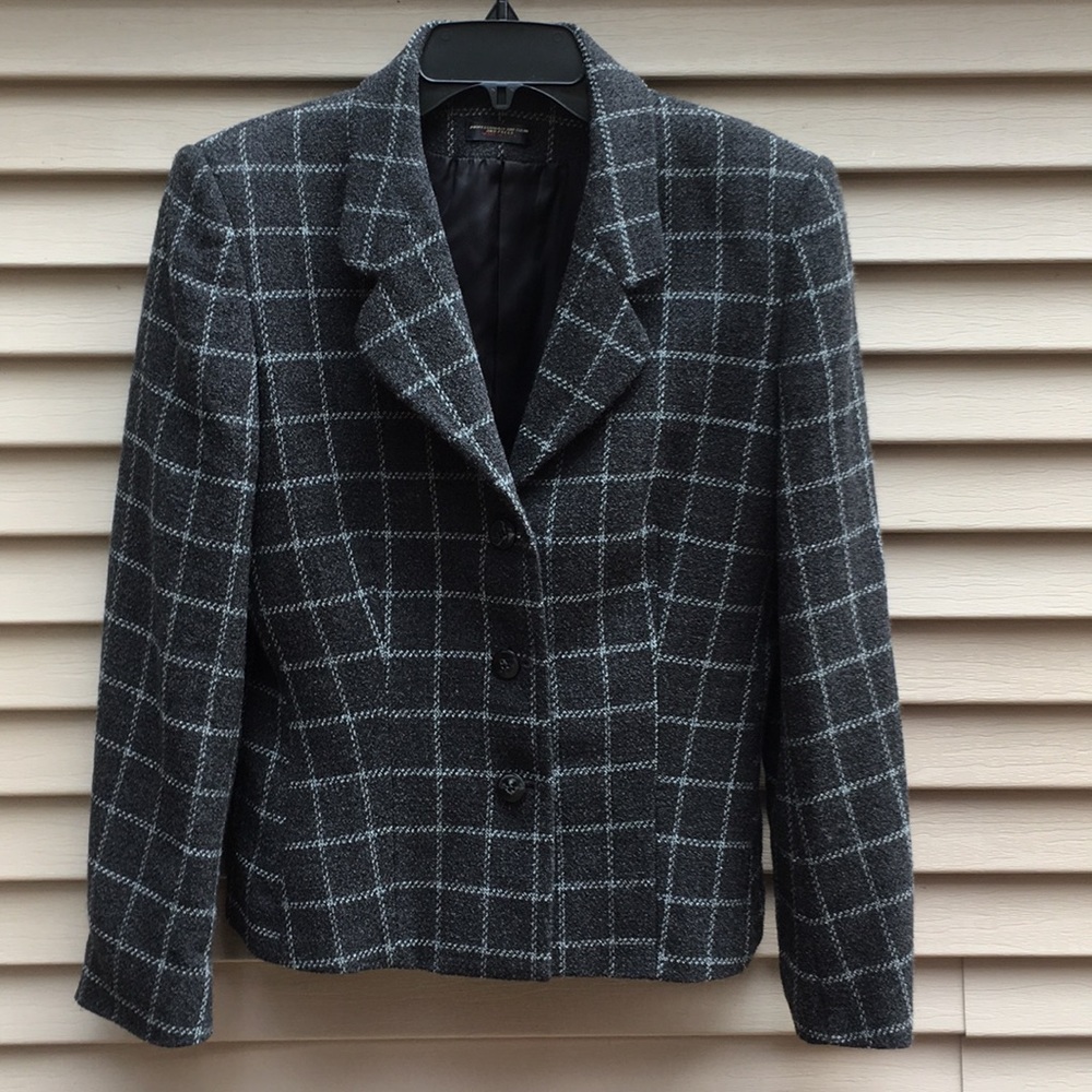 EUC Smith’s of Bermuda plaid suit jacket blazer